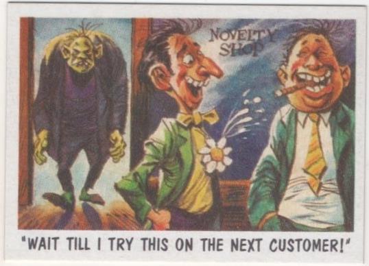 Cromo E00975: Album 3-You'll Die Laughing, Card nº 16