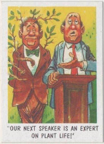 Cromo E00972: Album 3-You'll Die Laughing, Card nº 13