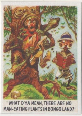 Cromo E00967: Album 3-You'll Die Laughing, Card nº 8