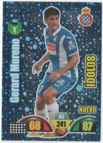 Cromo E00944: Album 2-Trading Car Game 2017-18, Gerard Moreno-ÍDOLOS: R.C.D. Español. Delantero