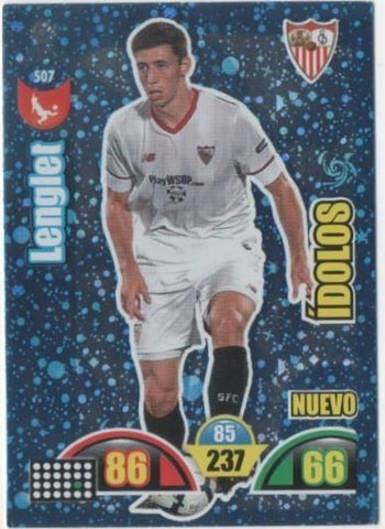 Cromo E00947: Album 2-Trading Car Game 2017-18, Lengler: Sevilla F.C. Defensa