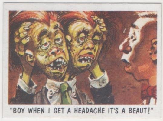 Cromo E00963: Album 3-You'll Die Laughing, Card nº 4