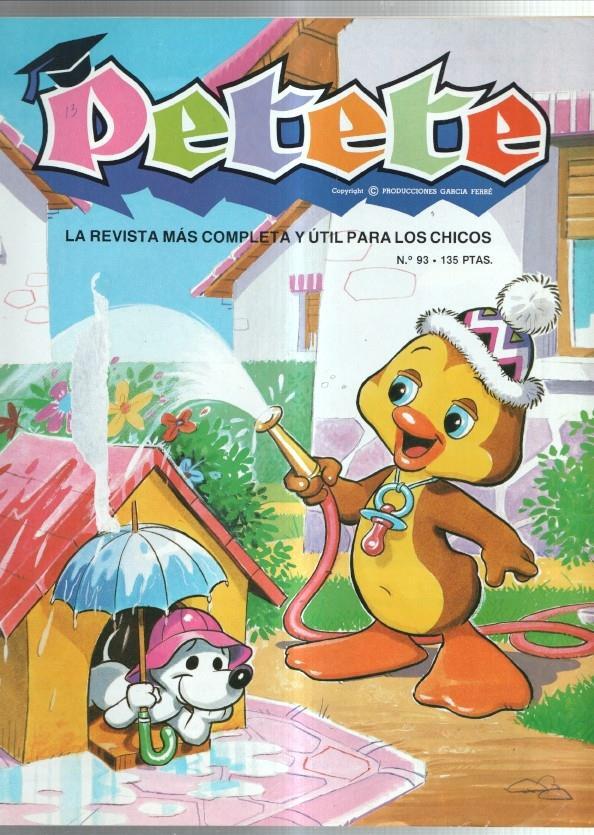 Petete numero 093: falta la pagina 15/16