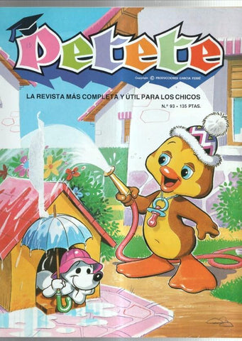 Petete numero 093: falta la pagina 15/16