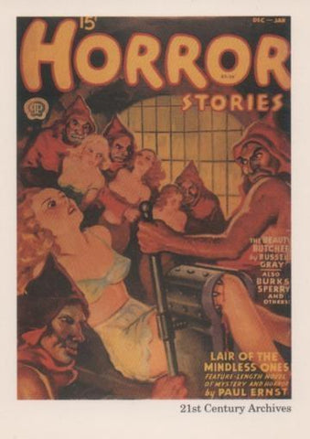 Cromo E001984: Cards. Women in Terror nº 41, Horror Stories