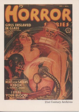 Cromo E001992: Cards. Women in Terror nº 49, Horror Stories