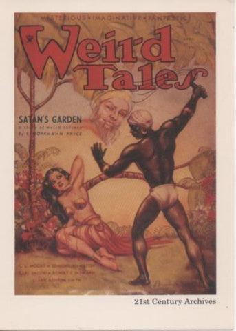 Cromo E002014: Trading Cards. Weird Tales nº 14. Satan's Garden