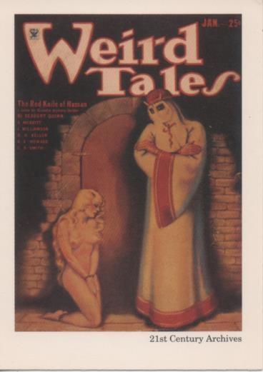 Cromo E002011: Trading Cards. Weird Tales nº 10