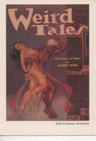 Cromo E002006: Trading Cards. Weird Tales nº 6 The Chonsen of Vishnu
