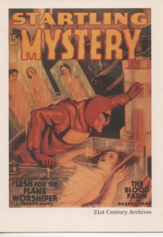 Cromo E001994: Cards. Women in Terror nº 51, Startling Mystery