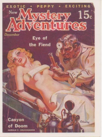 Cromo E001921: Cards. Bizarre Detective nº 13, Eye of the Fiend-Canyon of Doom