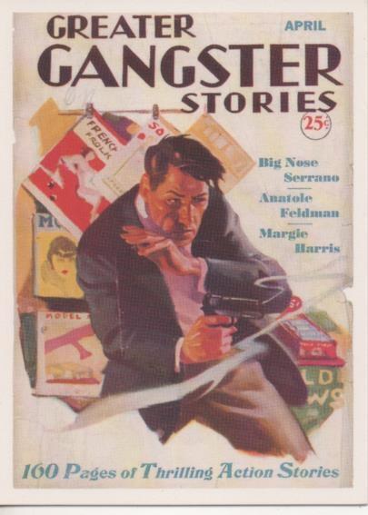 Cromo E001914: Cards .Bizarre Detective nº 6, Greater Gangster Stories