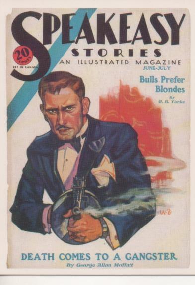 Cromo E001941: Cards. Bizarre Detective nº 34, Speakeasy Stories
