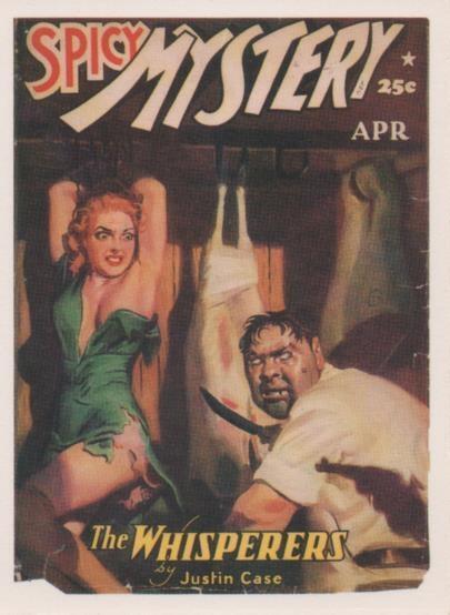 Cromo E001940: Cards. Bizarre Detective nº 33, Spicy Mystery