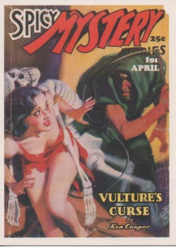Cromo E001932: Cards. Bizarre Detective nº 25, Spicy Mystery Stories