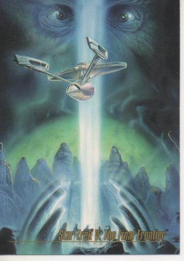 Cromo E002139: Trading Cards. Star Trek V: The Final Fontier
