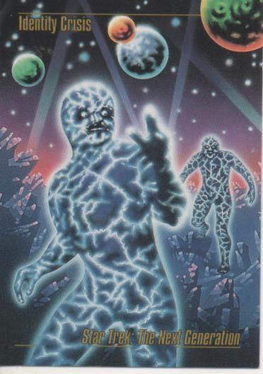 Cromo E002137: Trading Cards. Star Trek: The Next Generation nº 82. Identity Crisis