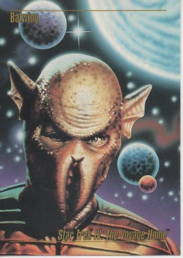 Cromo E002136: Trading Cards. Star Trek IV: The Voyage Home nº 80. Batwing