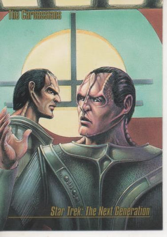 Cromo E002134: Trading Cards. Star Trek: The Next Generation nº 72. The Gardassians
