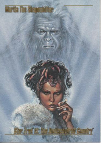 Cromo E002132: Trading Cards. Star Trek VI: The Undiscovered Country nº 67. Martia the Shapeshifter