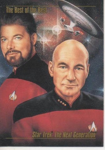 Cromo E002127: Trading Cards. Star Trek: The Next Generation nº 48. The Best of the Best