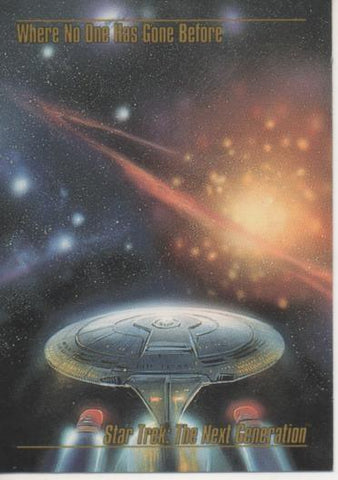 Cromo E002123: Trading Cards. Star Trek: The Next Generation nº 40. Where no One Has Gone Before