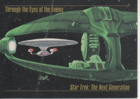 Cromo E002117: Trading Cards. Star Trek: The Next Generation nº 20. Through the Eyes of the Energy
