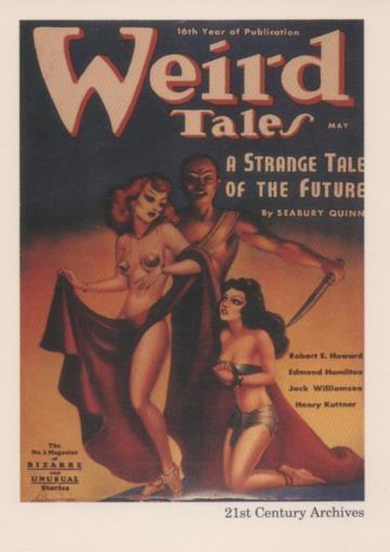 Cromo E002051: Trading Cards. Weird Tales nº 51, A Strange Tale of the Future