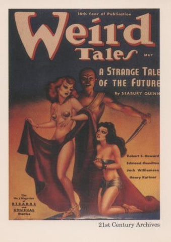 Cromo E002051: Trading Cards. Weird Tales nº 51, A Strange Tale of the Future