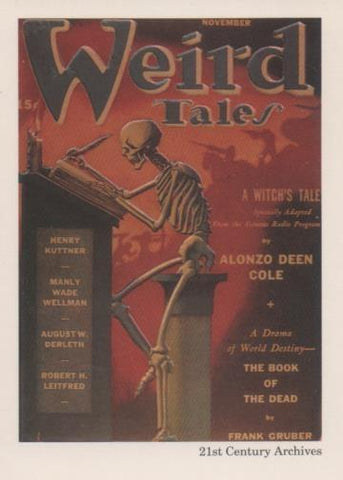 Cromo E002056: Trading Cards. Weird Tales. A Witch's Tales