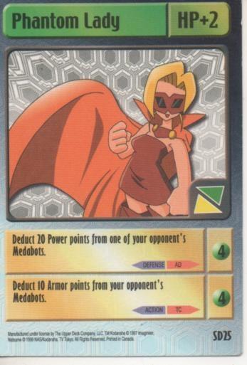 Cromo E001891: Trading Cards. Phatom Lady
