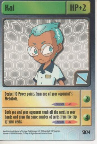 Cromo E001890: Trading Cards. Medabots. Kai