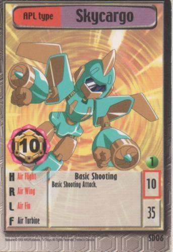 Cromo E001888: Trading Cards. Medabots. Skycargo