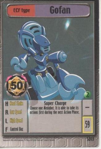 Cromo E001884: Trading Czrds. Medabots. Gofan