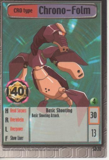 Cromo E001876: Trading Cards.Medabots. Chrono-Folm