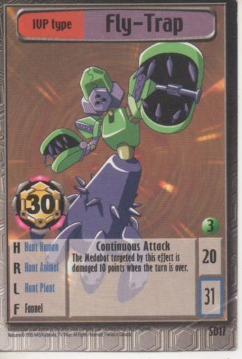 Cromo E001875: Trading Cards. Medabots. Fly-Trap