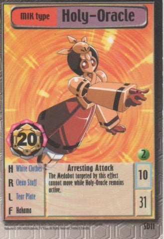 Cromo E001872: Trading Cards. Medabots. Holy-Oracle