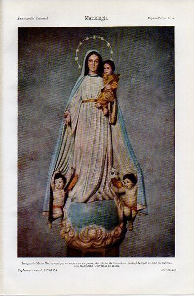 LAMINA V11123: Maria Medianera