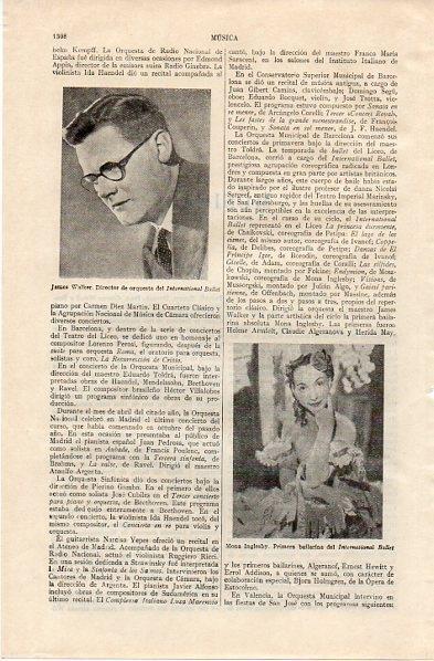 LAMINA V11125: James Walker y Mona Inglesby