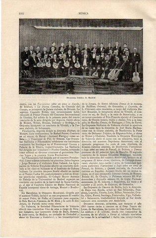 LAMINA V11127: Orquesta Iberica de Madrid