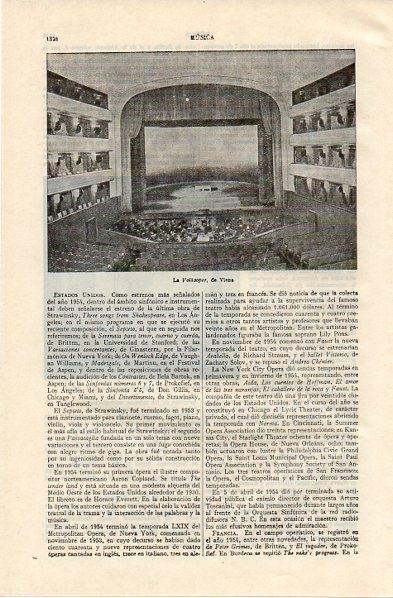 LAMINA V11133: La Volksoper de Viena