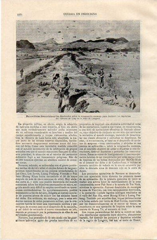 LAMINA V11103: Paracaidistas francovietnamitas en Langson