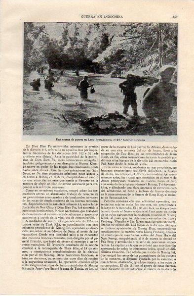 LAMINA V11106: Una escena de guerra en Laos