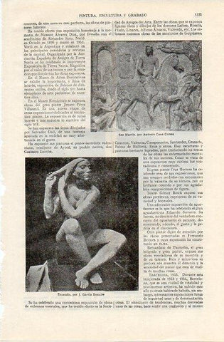 LAMINA V11136: Desnudo, por J. Garcia Donaire