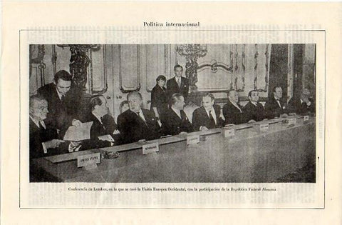 LAMINA V11163: Conferencia de Londres