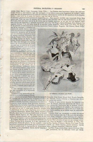 LAMINA V11141: La bailarina y el payaso, por Florit