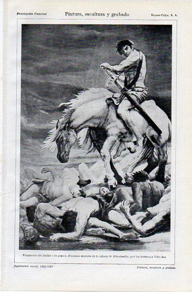 LAMINA V11146: Delito o la guerra, por los hermanos Uria-Uriza