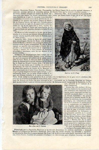 LAMINA V11150: Dos niñas, por J. Togores
