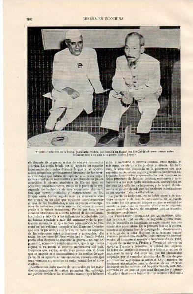 LAMINA V11084: El ministro Nehru y Ho-Chi-Minh