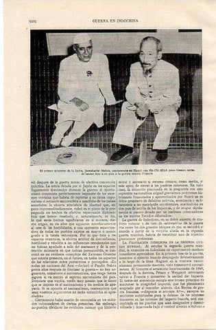 LAMINA V11084: El ministro Nehru y Ho-Chi-Minh
